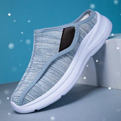 Весенне-осенняя мода, ленивая обувь для ходьбы, женские кроссовки на липучках, легкие, модные, повседневные, для ежедневной носки, мужские и женские