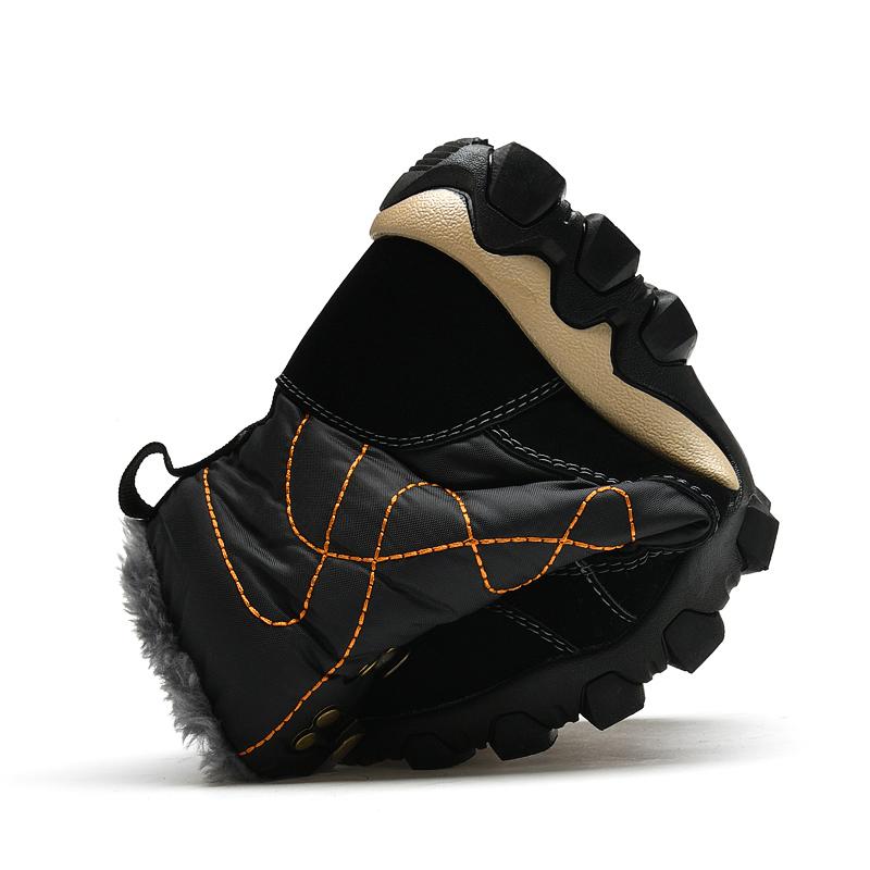 Мужские плюшевые сапоги. Высокие хлопковые туфли. Теплые зимние сапоги. Большие ботинки 38–47.