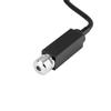 Мини USB светодиодный автомобильный атмосферный проектор потолочный звездный красный свет лампы