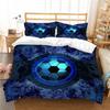 Duvet Cover 3D Home Bedspreads Football Quilt Cover High Quality Bed Cover Suit with Pillowcase Soft Bedding Cover