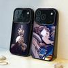 Чехол для телефона с аниме M-Michael K-Kaiser Для iPhone17 16 15 14 13 12 Pro Max Серый Черный Матовый Лазерный Металлик Аврора Funda