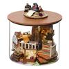 Серия 'Бутылка мечты' DIY мини-домик модель-конструктор - 3D ручная работа архитектурное украшение в стиле бутылки и уникальный подарок для дома/о