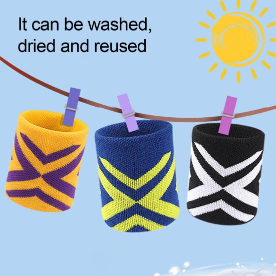 Спортивный напульсник Эластичный бандаж на запястье Повязка на запястье для пота