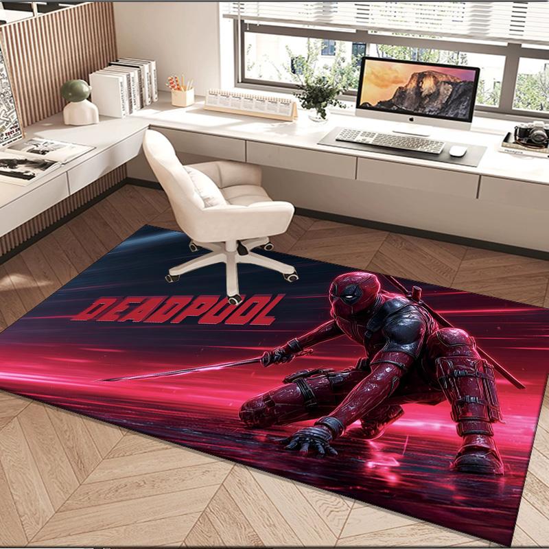 Dead-pool Area Rug Suitable for Indoor And Outdoor,Carpets for Playroom, Homes, Offices, Living Rooms,Home Decor,Christmas Fan Gift