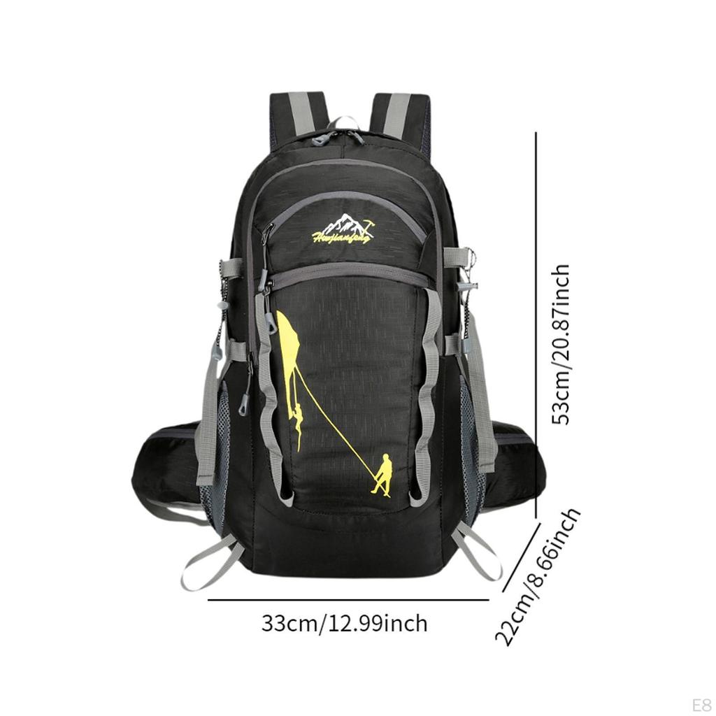 Hiking Backpack Back Pack Lightweight Traveling Bag Portable Sports Daypack for Training