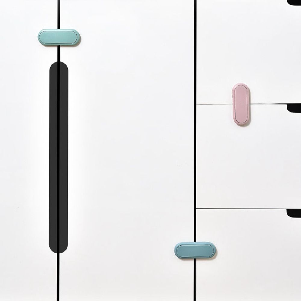 Защитная крышка шкафа для защиты дверей шкафа, закрывающая пряжка, новый замок для безопасности детей, холодильник