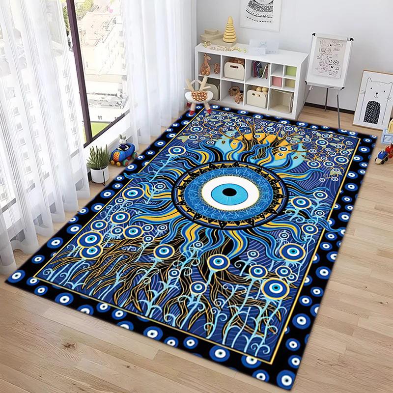 Mystic Eye Art Carpet Is Suitable For Living Room And Bedroom Doormats Office Balcony Decorative Carpet A3