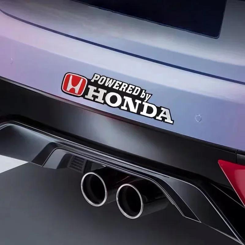 For Mugen Power Honda Civic Accord CRV Hrv Jazz Accessories 3D Metal Car Styling Side Body Badge Emblem Decal Car Logo StickerSR1