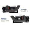Baificar Brand New  ide Inner Door Handle 82610-2C000LK, 82620-2C000LK For 2003-2008 Hyundai Tiburon