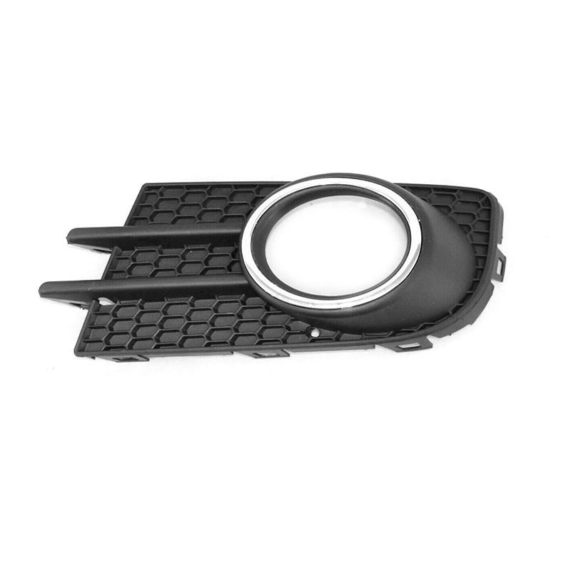 Fog Light Bezel Cover For Volkswagen Tiguan 2012-2018 Front Bumper Lamp Frame With Black/Chrome Ring Car Light Accessories