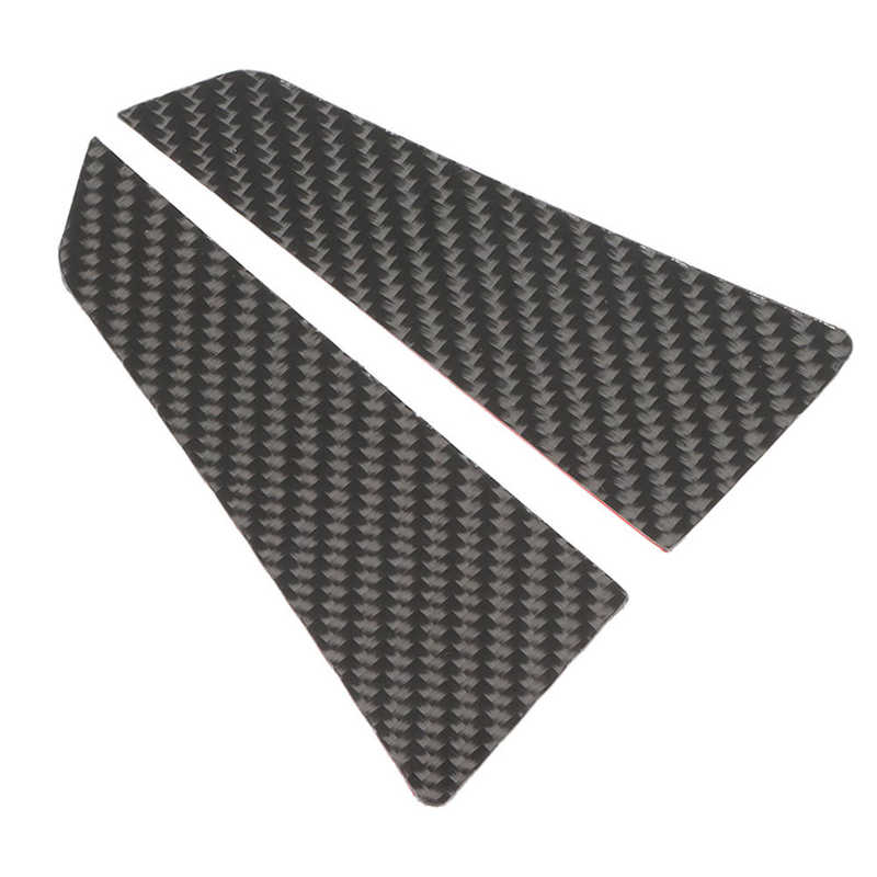 Крышка рамки навигационного экрана из углеродного волокна, центральная наклейка на экран дисплея, замена наклейки для Polaris RZR PRO