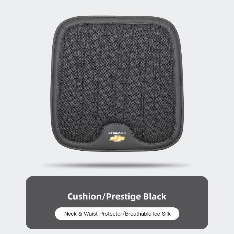 Car Ice Silk Headrest Seat Cushion Lumbar Support Auto Interiors For Chevrolet Spark Captiva Cruze Tracker Epica SS Accessories GN7
