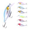 Crankbait for Bass Fishing - Life-Like Fishing Lures - Predatory Swimbait Fishing Lures - Catches Bass, Walleye, Pike - Fish Catching Crank Bait
