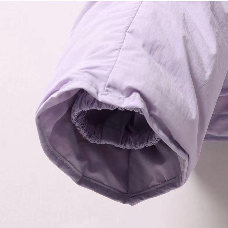 Пуховая хлопковая куртка, женская короткая маленькая однотонная модная куртка для хлеба, теплая зимняя хлопковая куртка