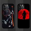 Крутой чехол для телефона с аниме-самураем для Apple iPhone 15 16 Pro XS Max 16e 13 14 Plus XR SE 7 8 12 11 Pro plus Матовый