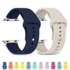 Silicone Strap For Apple Watch Bands 45mm 44mm 49mm 40mm 41mm 42mm Sport Bracelet Correa iWatch Series SE 9 8 7 6 5 3 4 Ultra 2
