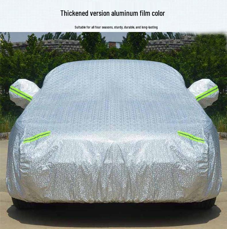 Всепогодный чехол для автомобиля BMW 7 серии 730Li/740Li/760Li: Плотный, Солнцезащитный, Водонепроницаемый, Морозостойкий, Снегостойкий