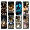 Черный чехол из ТПУ для Samsung Galaxy S20/S20 PLUS/S20 ultra/S20+/S20FE задняя крышка модный тигр, леопард, лев