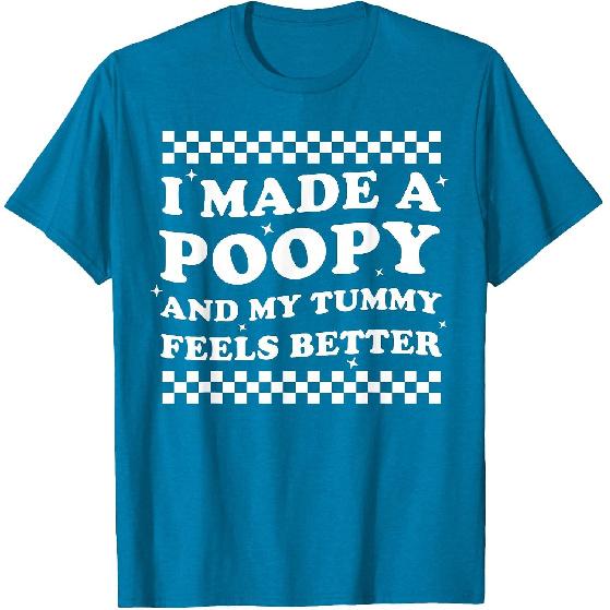 Funny Inappropriate Vacation Swap Adult I Made A Poopy T-Shirt