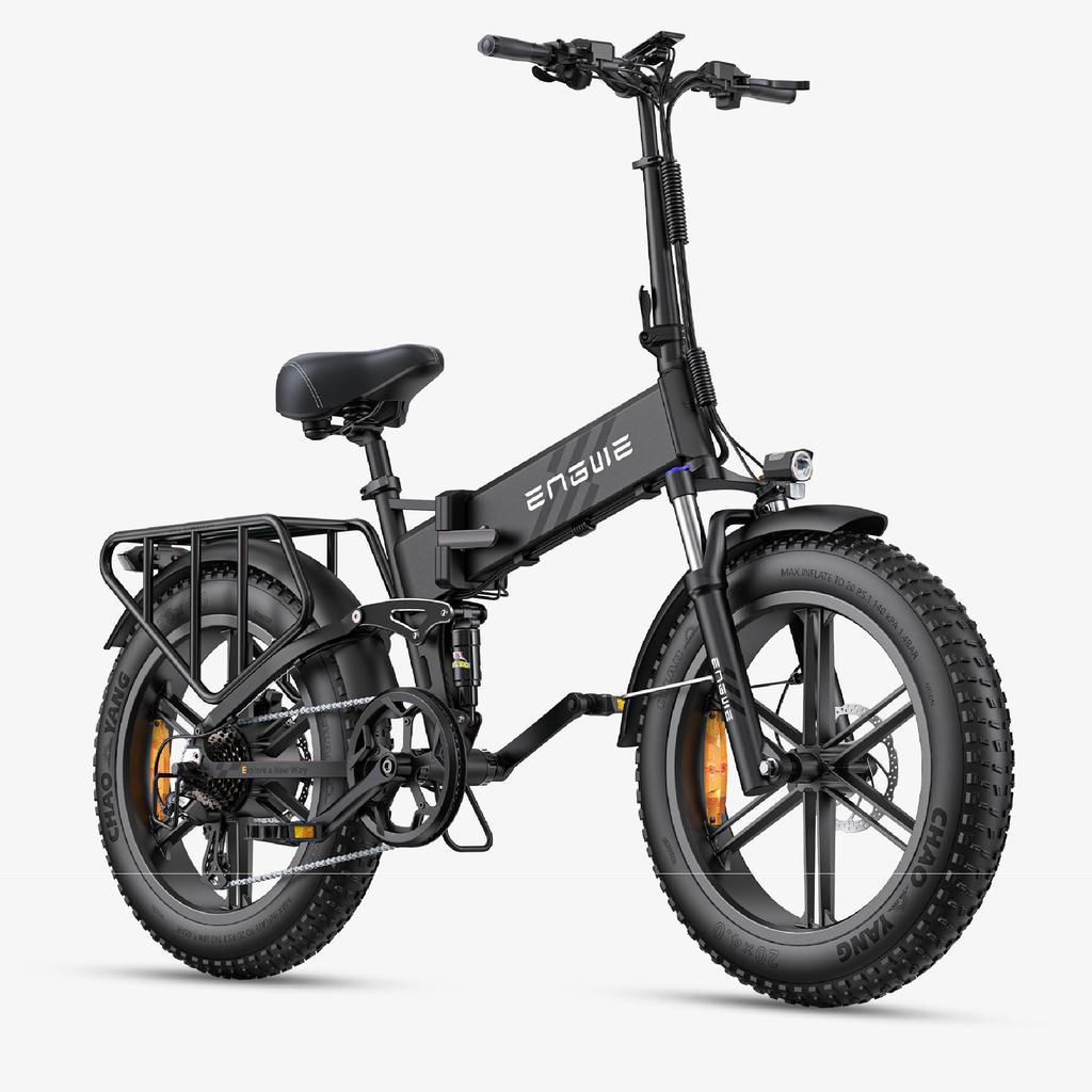 Электровелосипед ENGWE ENGINE PRO 2.0, Аккумулятор 52V 16Ah, Мотор 750W, Колеса 20*4.0 дюйма, Гидравлический тормоз, Крутящий момент 75 Нм, Электровелосипед
