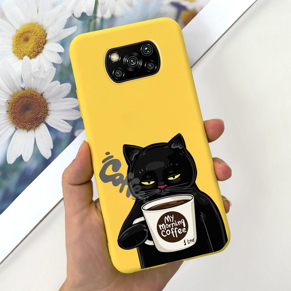 Case For Xiaomi Poco X3 Pro NFC Phone Cover Lovely Dinoaur Butterfly Silicone Soft Cases For Xiaomi Poco X3 GT X3Pro X3NFC Coque