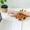 Plush Pendant Ergonomic Wrist Guard Cartoon Wild Boar Design Dual Scene Wrist Rest Fluffy Wrist Support
