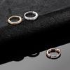 1/2pcs Copper Hinged Segment Ring For Women Septum Piercings Nose Rings Crystal Piercing Ear Tragus Cartilage Jewelry