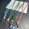 Bling Bling Rhinestone Phone Lanyard Keychain Glitter Wrist Straps Hanging Cord Phone Accessories