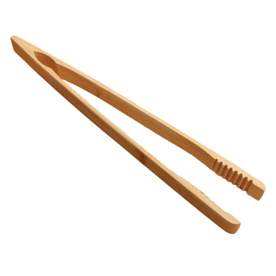 Bamboo Toast Tongs for Cooking Food Clips Bacon Bread Tongs Kitchen Tongs