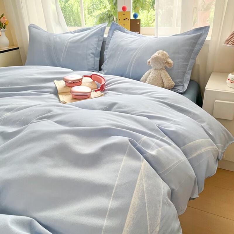 Grace JLY-CP2156 Milled Flannel Four-Piece Set