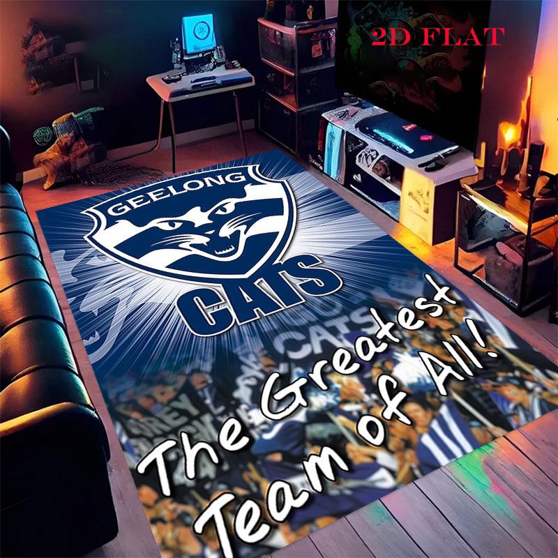 Geelong Spirit Carpet Rug for Living Room Bedroom Home Sofa Decoration,Kids play Nonslip Floor Mat