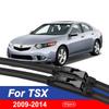 For Acura TSX 2009-2014 Front Windshield Wiper Blades Set Replacement Silent HD Durable Wipers Auto Glass Wipers 24"+22"