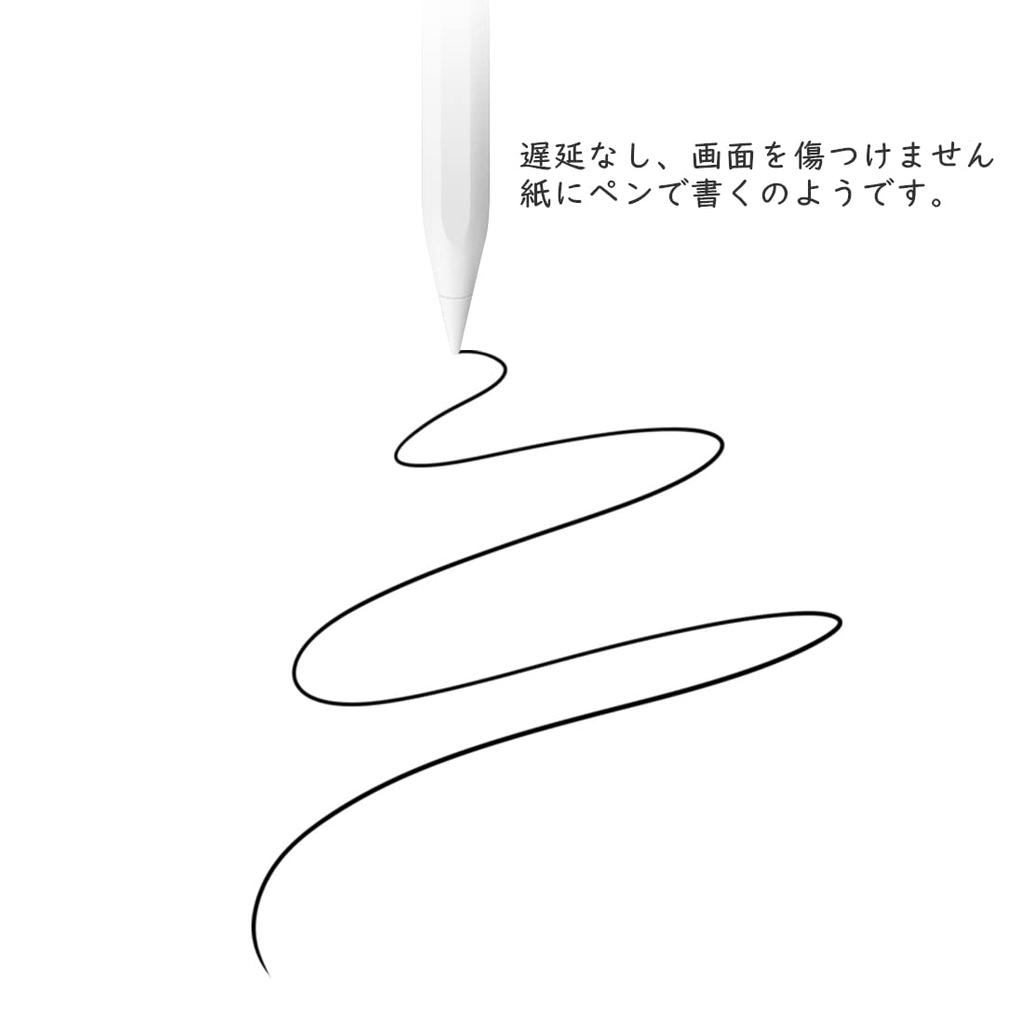 Карандашный наконечник для Apple Pencil, наконечник для Apple Pencil, сменный стержень для iPad Pencil, сменный наконечник для iPad Pro Pencil, набор из 2 шт., высокая чувствительность, A-apple 1-й/2-й