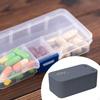 Lockable Storage Box with Lock Timer Portable Locking Container for Snacks Jewelry