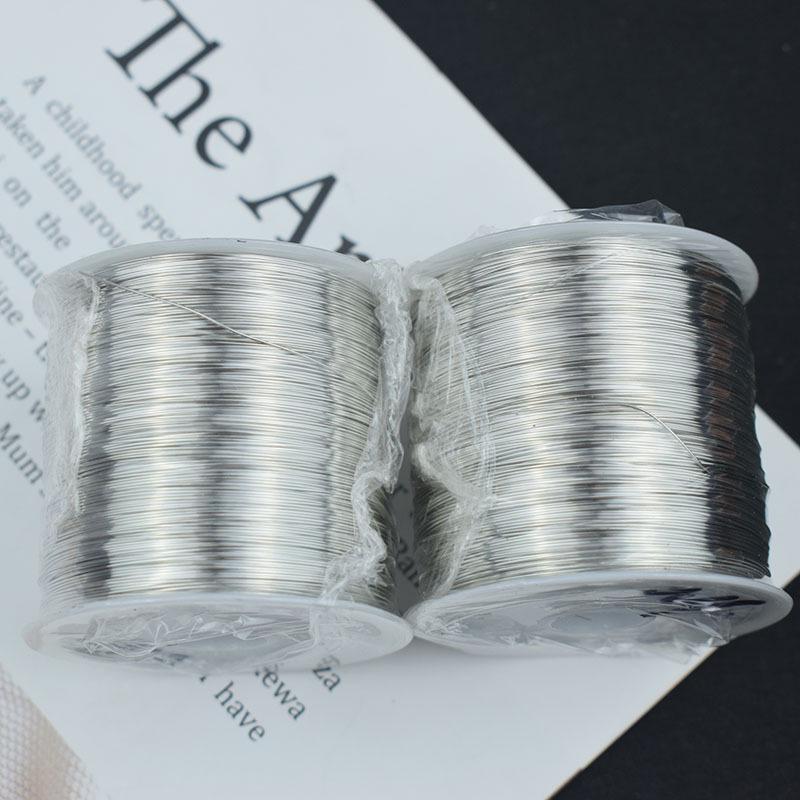 100 м медной проволоки для DIY-украшений, бисероплетения, изготовления заколок и формирования цветов
