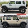 Комплект боковых декалей для Suzuki Jimny 5-дверного - Декоративные полосы для модифицированной юбки кузова