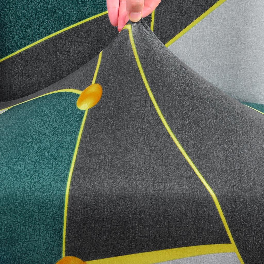 Чехол для дивана с геометрическим красочным принтом, эластичные чехлы, антигрязный чехол для дивана, чехол для дивана, чехол для мебели, полотенце, вся упаковка