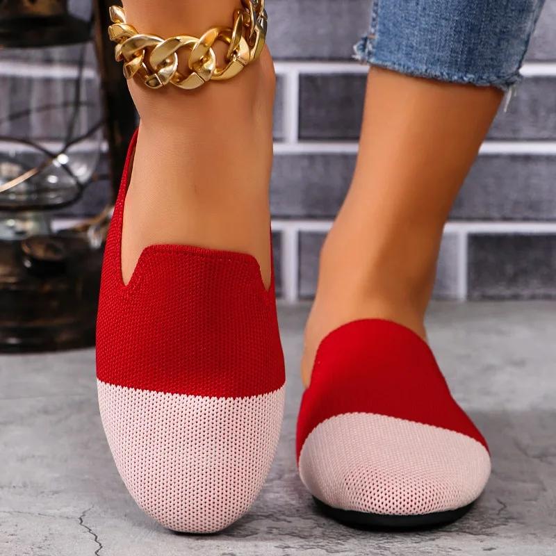 Модная женская обувь 2024 года, горячая распродажа, закрытый носок, женские тапочки, новые повседневные тапочки в тон, женские высококачественные легкие плоские тапочки