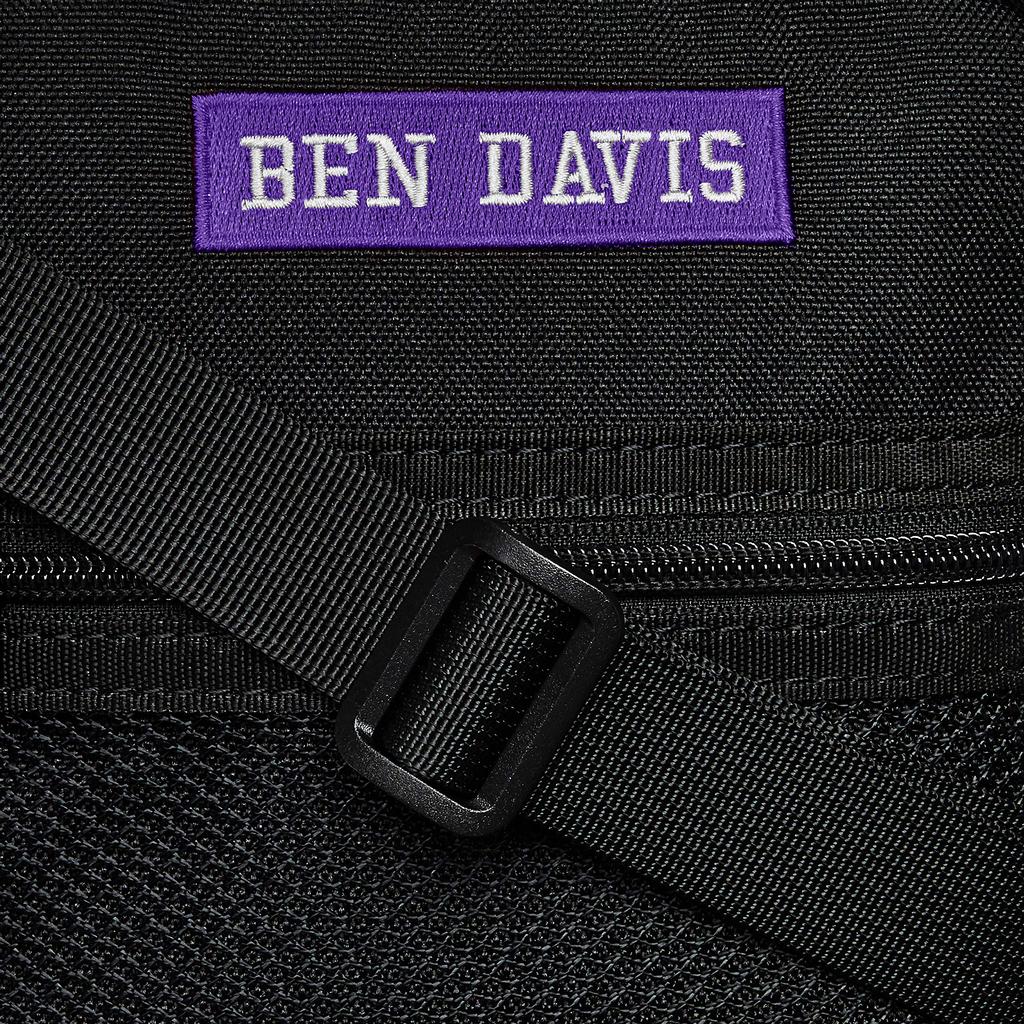 Мини Наплечная Вертикальная Мини Наплечная Черная Фиолетовая [Ben Davis] BDW-9235B