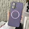 Чехол для POCO X8 Pro X8 Pro Max Магнитный ТПУ + ПК Противоскользящий Ультратонкий Чехол с узором из тканого текстиля Для Poco X 8 Pro
