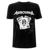 Airbourne Playing Cards Black Unisex T-shirt
