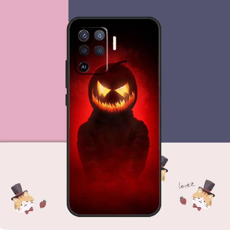 Чехол на Хэллоуин с тыквой, призраком, мумией для Oppo A94 A74 A54 A18 A38 A58 A78 A98 A80 A60 A40 A96 A76 A16 A15 A17 A57 A77 A5 Pro