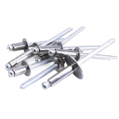 50 шт. Водонепроницаемые заклепки из нержавеющей стали 304, антикоррозионные, окислительные, глухие, вытяжные, с закрытой круглой головкой, серебряные, вытяжные