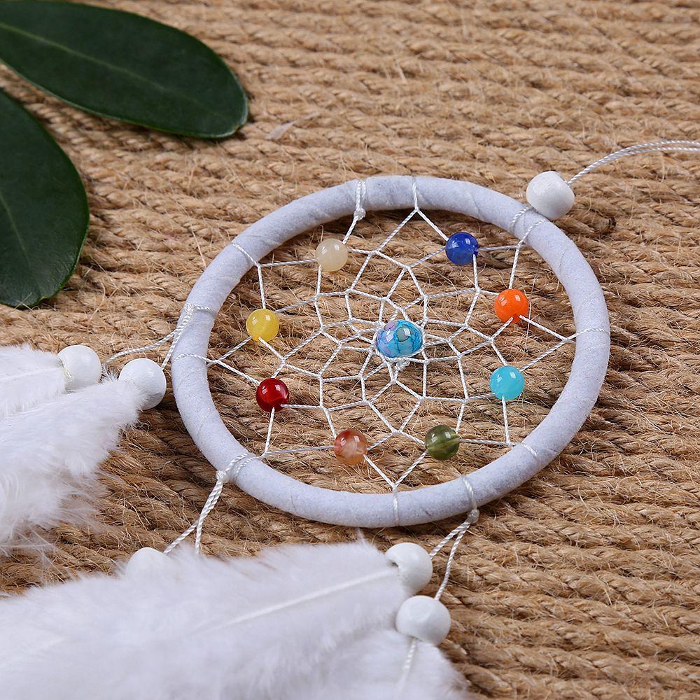 Ornament Feather Dreamcatcher Car Pendant Wind Chimes Dream Catcher Car Hanging Hanging Ornaments