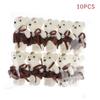10Pcs 12Cm Bear Flower Bouquet Toy Cartoon Doll Foam Bouquet Gift Party Decor