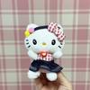 Hello Kitty Plush Toy With Plaid Red Dress And Black Skirt For Girls Birthday Present