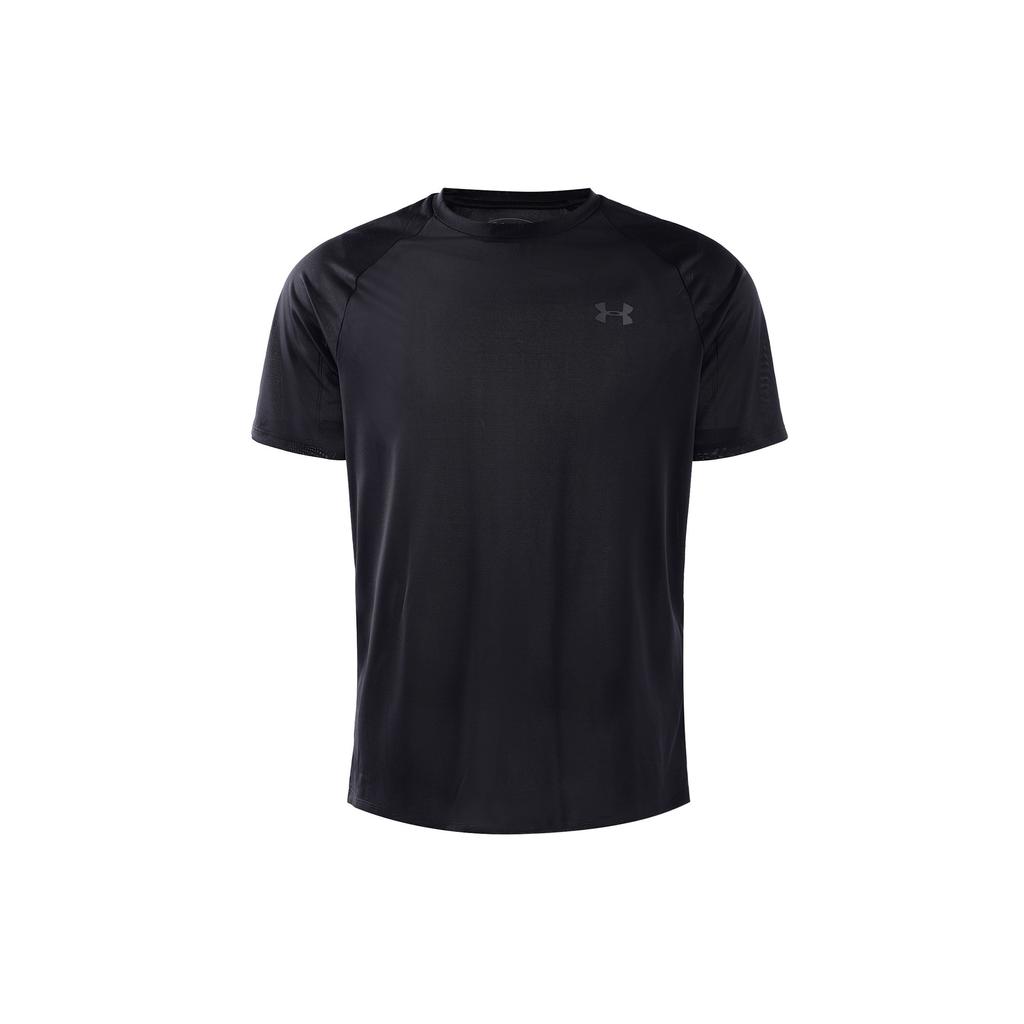 Under Armour UA Tech Training Sports Short Sleeve T-Shirt Men Tops Black 1326413-001