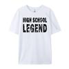 High School Legend 3XL Men Clothing T Shirt Happy New Years Designer T Shirt New In Tops And TShirts Illustration