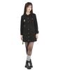 Catharsis Daily Cation Denim Mini Dress Brown Black S M