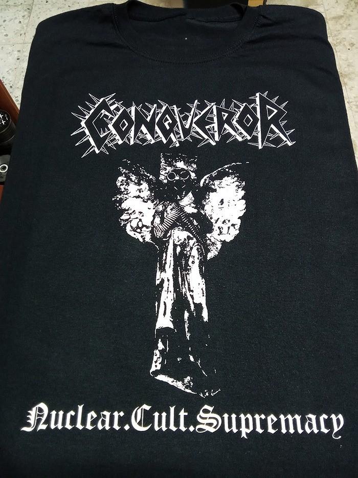 Fly War Cult Supremacy Conqueror Band Shirt Unisex Black S-2XL